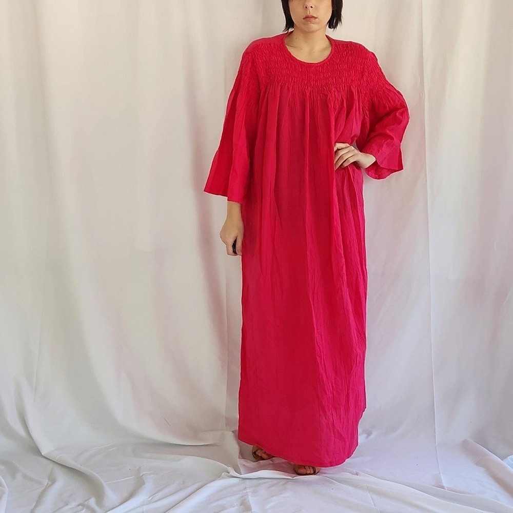 70s Fuschia‎ Caftan